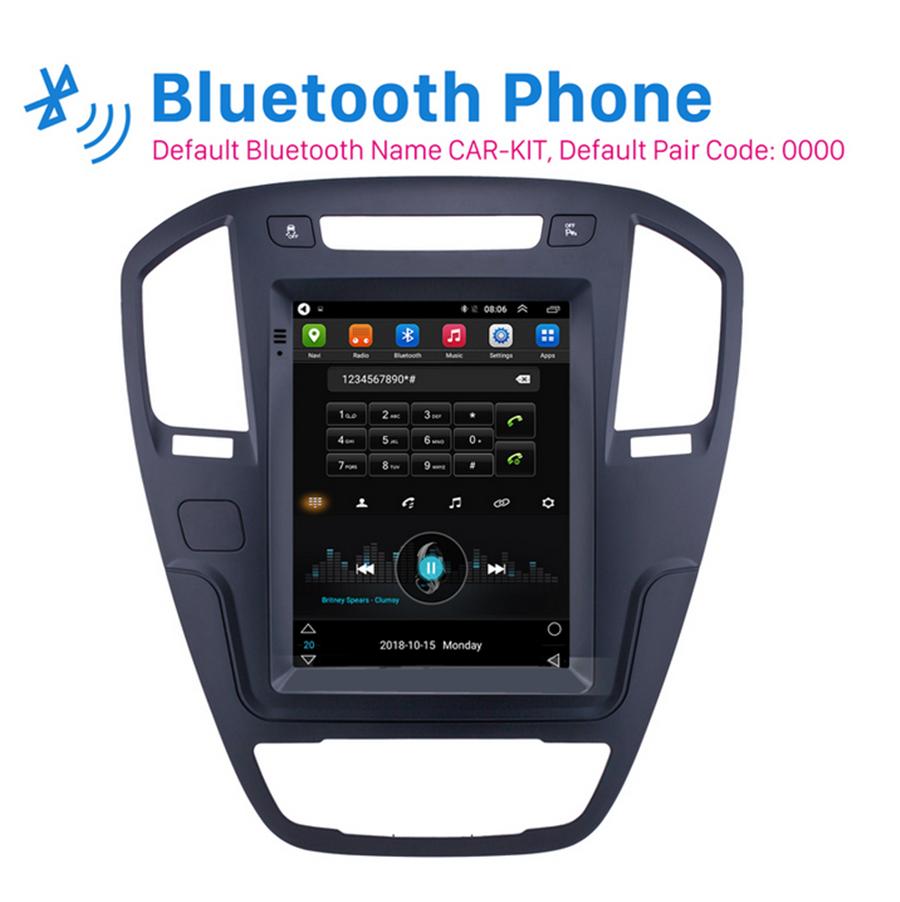 Buick Regal navigation all-in-one machine 09-13 vertical screen 9.7 inches-high configuration