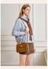 Borsa da Donna Lusso Coreana in Vera Pelle - Borsa a Tracolla in Pelle di Mucca Stile Giapponese