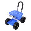 Carrello da Giardino Sedile da Lavoro Rotante Girevole a 360 Gradi Sedile da Lavoro Regolabile in Altezza per Giardinaggio, Piantagione, Scavo