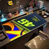 Rider Gear Large Mouse Pad Desk Mat Office Mouse Mats Non-Slip Rubber Base Perfect Gift for Gamers And Professionals