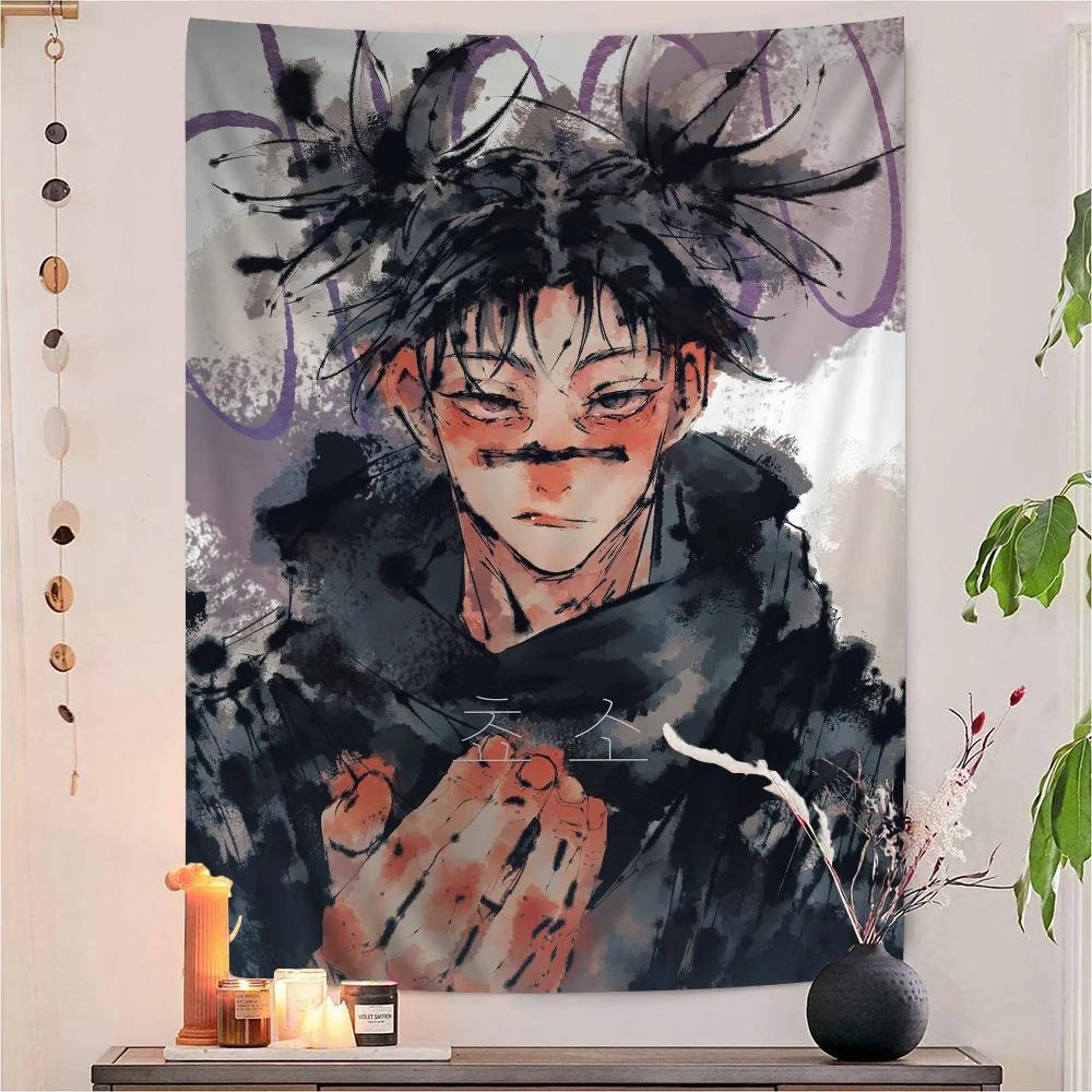Choso Jujutsu Kaisen Anime Hanging Bohemian Tapestry Bohemian Wall Tapestries Mandala Cheap Hippie Wall Hanging