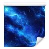 Watercolor Galaxy Blue Wallpaper, Blue Background 50x1000