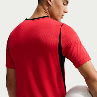 Men's Nike Soccer Jerseys Men's University Red/Gym Red/Black/White Crew Neck Moderate
