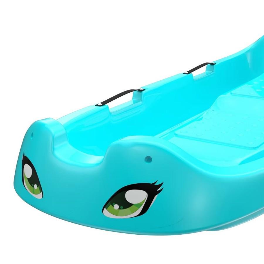 Little Dragon Double Person Sled for Children & Adults - Thickened Outdoor Grass Sliding Board