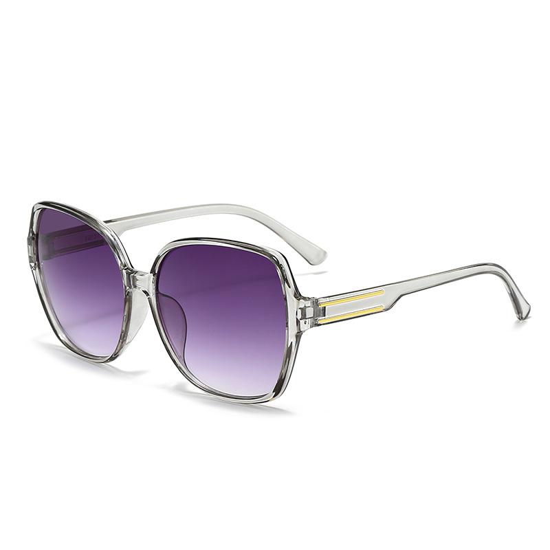 Women'S Sunglasses Sunshade Sunglasses Stall High Quality Fashion Big Frame Thin Han Chao
