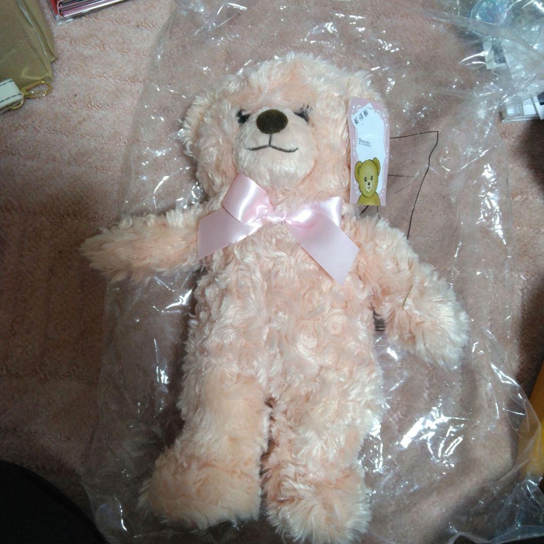 

[USED] pink teddy bear