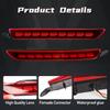 For Mazda CX-30 CX30 CX50 CX-50 2020 2021 2022 Car Rear Bumper Reflector Light Danamic Turn Signal Brake Warning Drving Lamp 12V