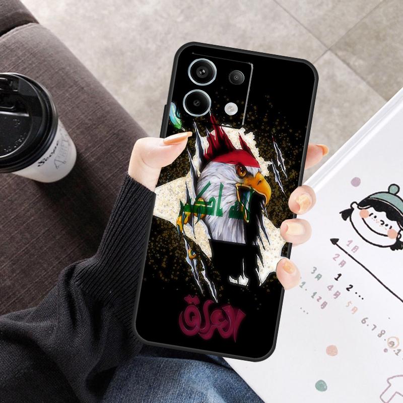 

Iraq Map Cover For Xiaomi Redmi Note 14 10 11 12 13 15 Pro Plus Case For Redmi 15 15C 14C 12C 10C 13C Redmi Note 13 Pro 4G