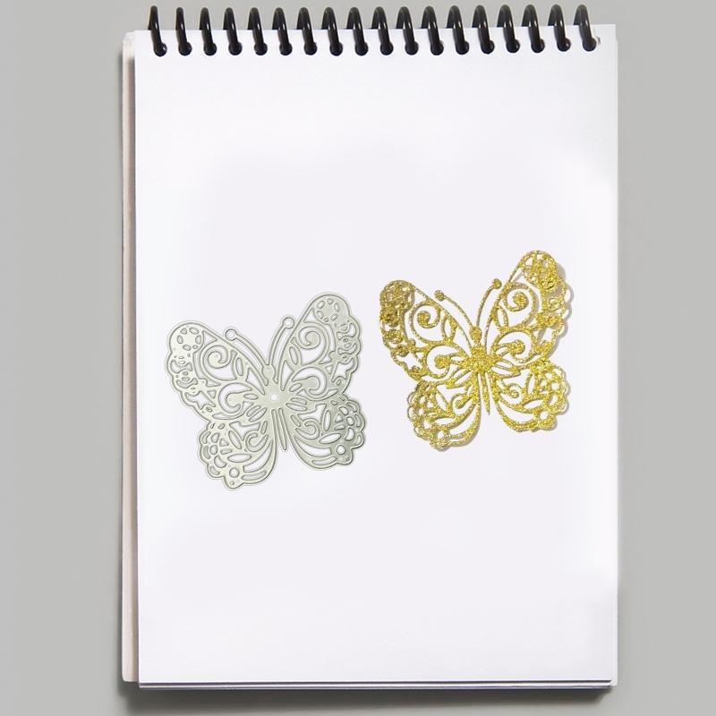 Metal Mold for DIY Supplies Metal Cutting Die for Butterfly Handsize Simple Mold Fine Made DIY Embossing Paper Dies