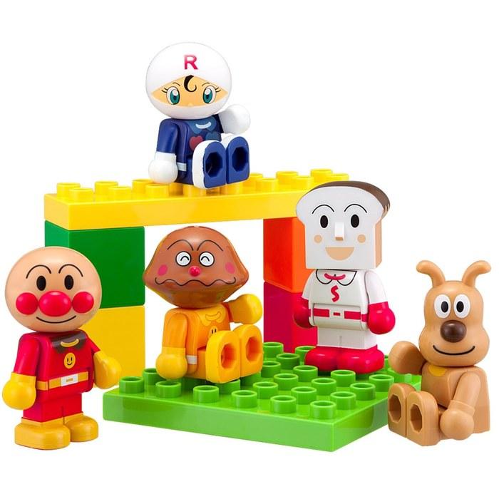 BANDAI Block Doll Set with Anpanman and Friends, 2026 Edition, Ages 3+