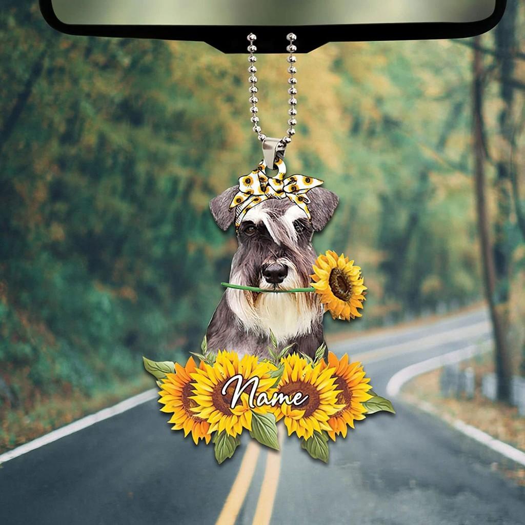 

Sunflower Playful Acrylic Animal Series Car Ornament Colorful Accessory For Cheer Holiday 9