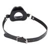 BDSM Silicone Ball Gag with Breathable Design Body-Safe Flexible Mouth Restraint for Couples' Role Play Easy-Clean Adjustable Strap Adult Sex Toy
