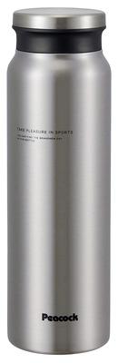 Peacock Water Bottle Stainless Steel Bottle Steel 0.8L AMZ-80 XA/Stainless
