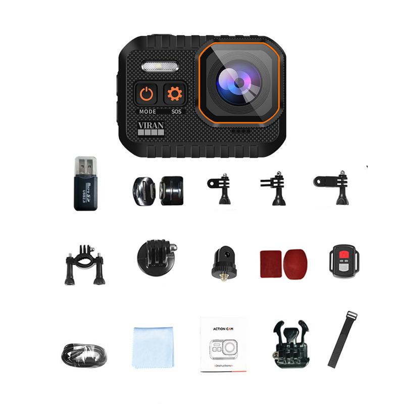 HD Professional Sports Camera 4K Waterproof Underwater Camera with WiFi Support Memory Card Riding Outdoor Video Recorder