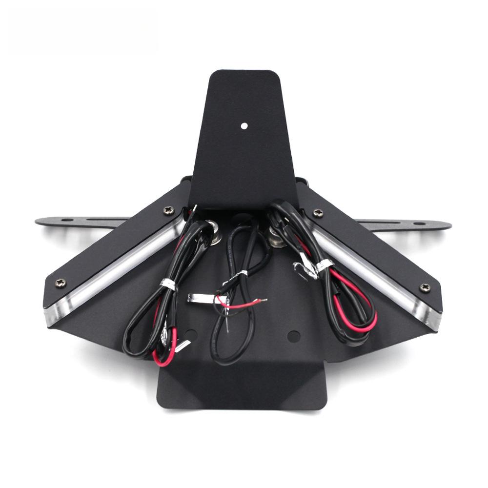 Motorcycle Tail Tidy Fender Eliminator License Plate Holder LED Turn Signal For DUCATI Panigale V4 2018-2021 Accessories