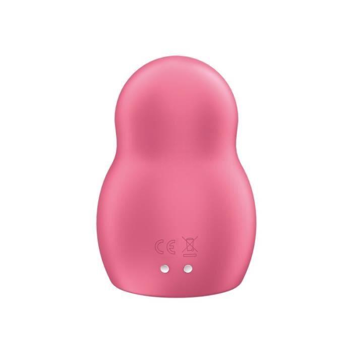 Stimulateur féminin - Satisfyer - Pro To Go 1 - Rose - Silicone médical - Rechargeable USB