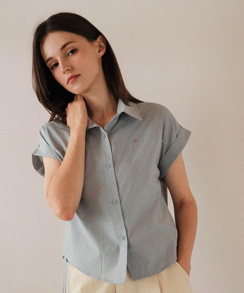 KOOLKITTEN Everyrain Side String Blouse 2 Colors