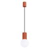 Halo 1 Hanging Lamp, Ochre Red