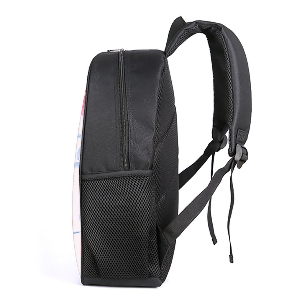 Bow Print Single Layer Backpack Simple Style for Boys/Girls Children Best Gifts 2D Flat Cartoon School Bags