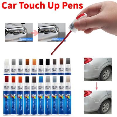 20 Colors DIY Car Clear Scratch Remover Touch Up Pens Auto Paint Repair Pen Brush
