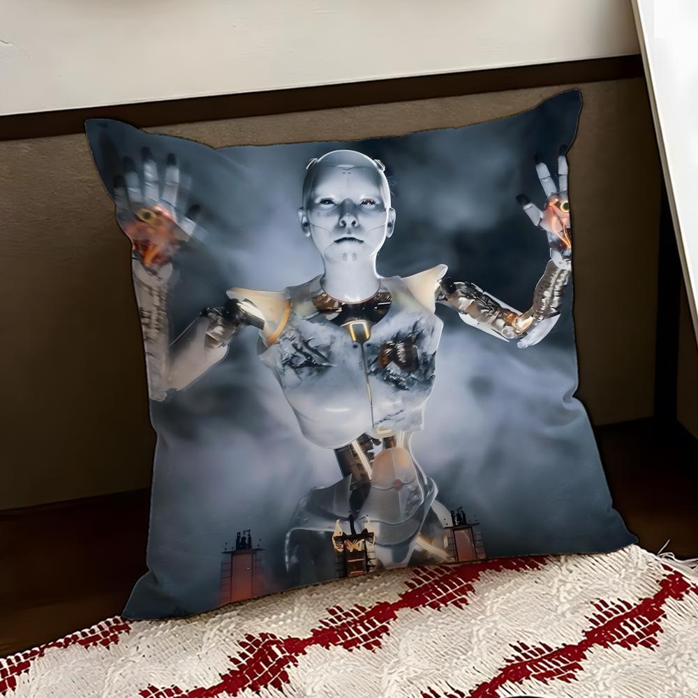 

DJ AAnyma Music Cushion Cover Reversible Soft Durable Pillow Cover Home Car MultiScene Use for Daily Comfort 30X30cm