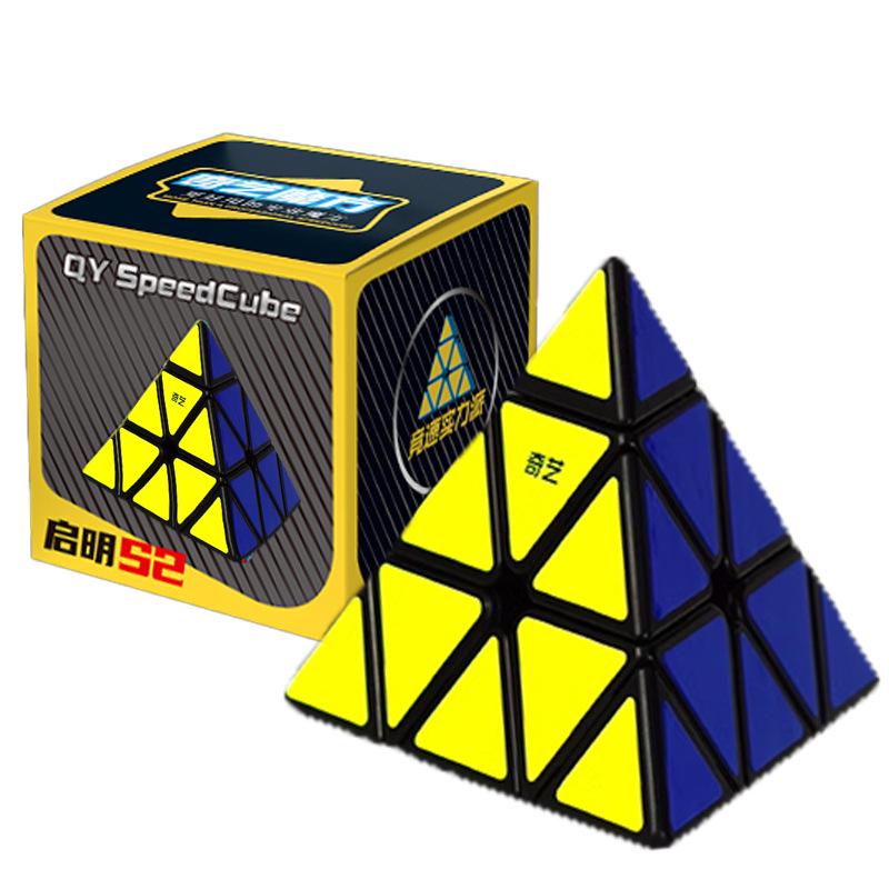 Qiyi Qiming A Pyramid Toy: Irregular Triangle Shaped Educational Competition Rubik s Cube for Children