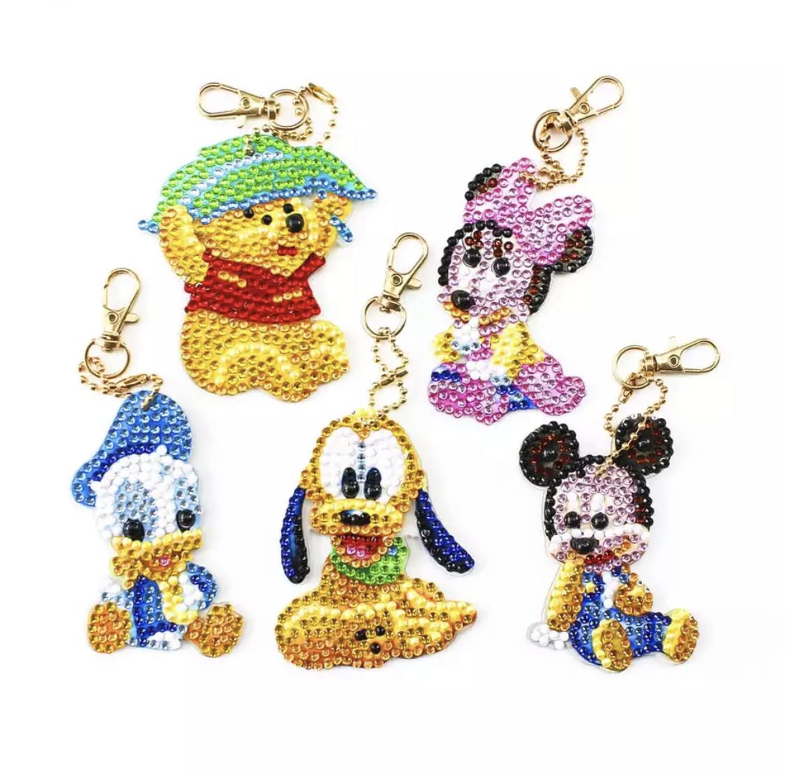 

Diamond Art Keychain Kit Embroidery AN-diaart - (Disney 1)