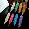 Elegant Rhinestone Tassel Earrings for Women