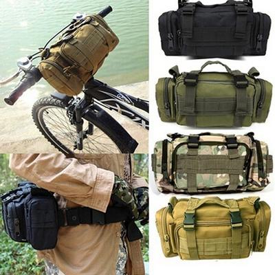 Military Tactical Casual Waist Pack Outdoor Sports Mens Fashion Waist Bags