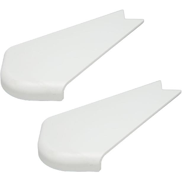 RV Slide Out Corner Cover Trim Fit for Campers and Trailers Fade Plastic Protector Easy to Install Decorative Finish for RV Slide Out Corners