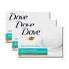 Dove Sensitive Cleansing Soap, 106g, 3 Pieces