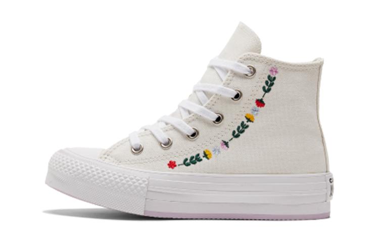 Converse Chuck Taylor All Star EVA Lift Platform High PS 'Floral Embroidery' A02229C