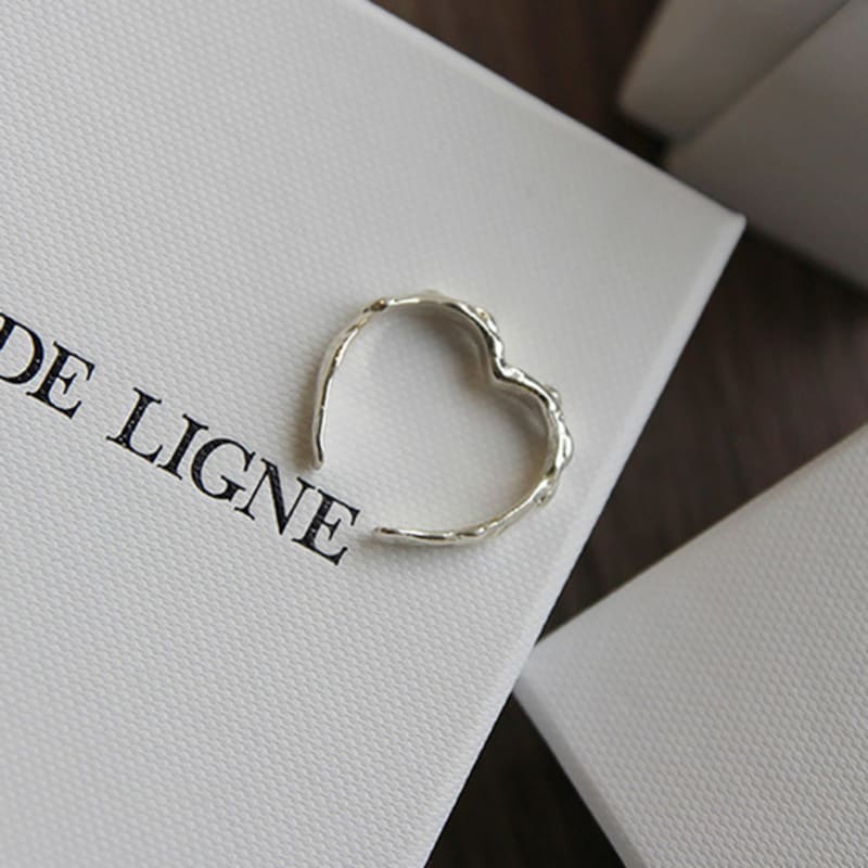 Monde Ligne Heartlet ring