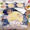 Cartoon Mikko Bedding Set 3D Printed Kawaii Mousse Cammy Souffle Latte Duvet Cover Quilt Cover Pillowcase Queen King Bed Sets