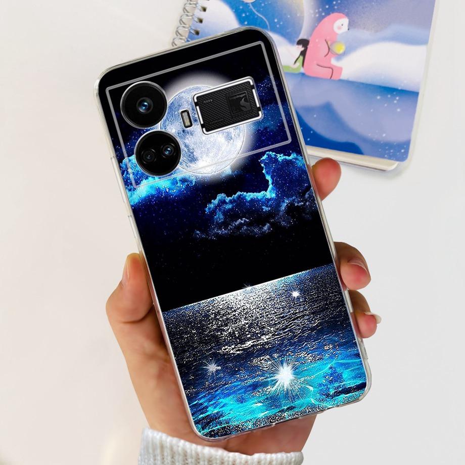 For Realme GT5 240w / GT3 / GT Neo 3 / GT Neo 5 Case Cute Cartoon Luxury Soft Silicon Transparent  Phone Case Back Cover Capas