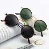 Unisex Retro Round Sunglasses Brand Designer Vintage Small Frame Classic Gothic Steampunk Sun Glasses UV400 Driving Goggles