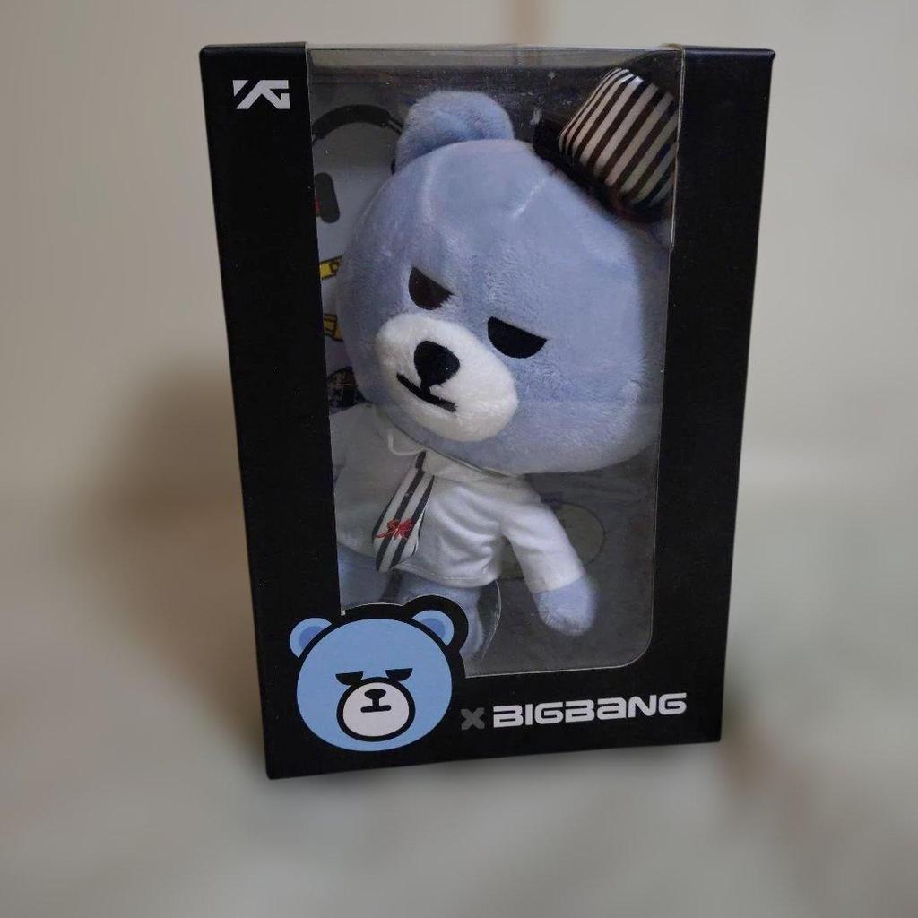 [USED] BIGBANG YG Bear KRUNK Plush Toy V.I DOOM DADA