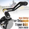 Motorcycle Adjustable Folding Gear Shifter Shift Pedal Lever Parts For Triumph Tiger660 Tiger 660 TIGER SPORT 660 2021-2025