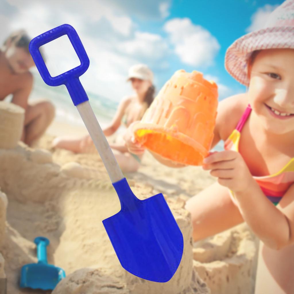 1PCS Children's Snow Shovel Children's Beach Shovel With Wooden Handle