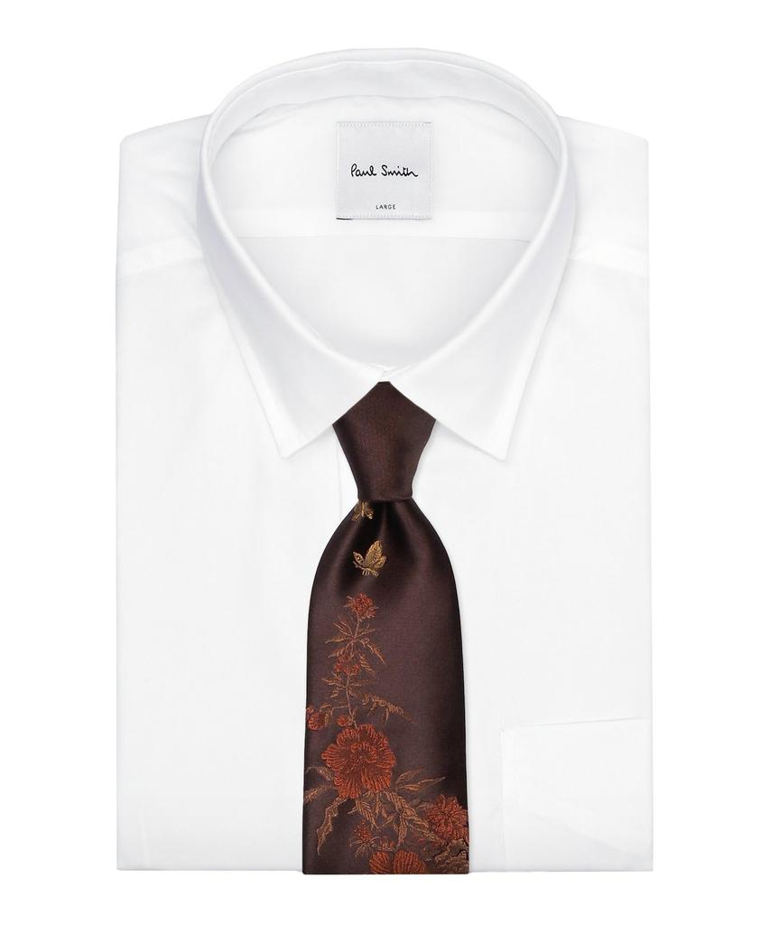 Paul Smith Tie 150086552MT Dark Brown F