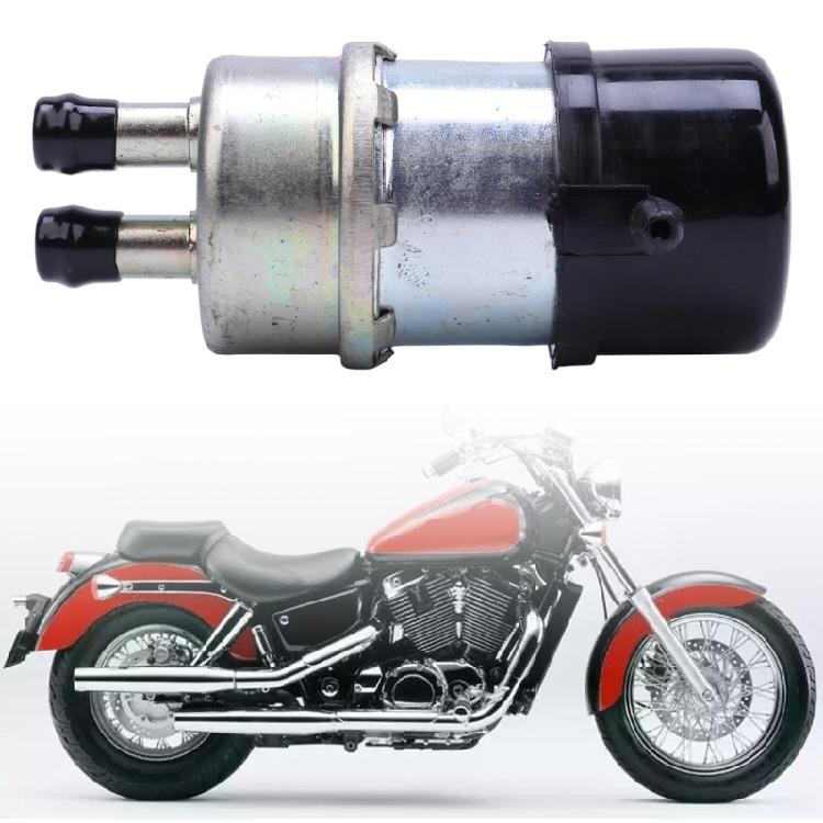 Motorcycle Fuel Pump for Shadow VT1100 with 2-4PSI and Pure Copper Winding, Designed for the Original Mounting Location on 1995-2007 Models
