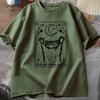 In My Feral Era Raccoon T Shirt Mystical Racoon Tshirt Tarot Card Print Tshirt Summer Cotton Short Sleeve Tee Shirt Unisex Clothes