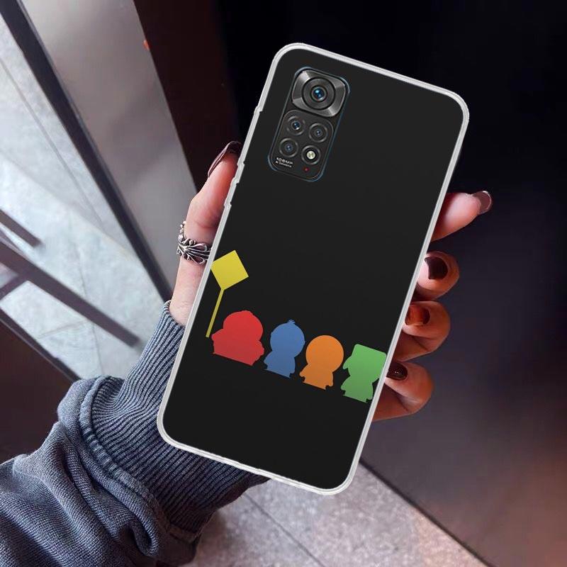 Cartoon S-South P-Parkes Phone Case For Xiaomi Redmi Note 10 11 12 13 14 15 Pro Plus 11S 12S 14S 11T 11E 10S Soft TPU Back Cover
