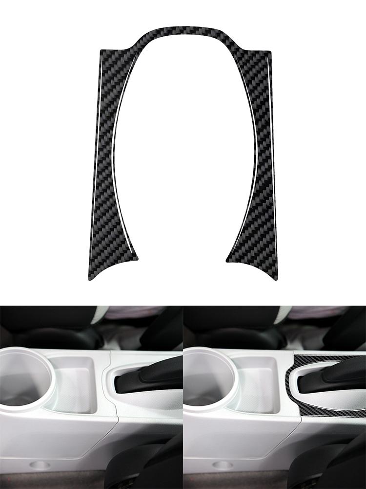 Black Car Interior Decoration Protection Carbon Fiber Sticker For Honda CR-Z 2011-2016 Auto Styling Accessories