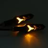 Pair of Motorcycle Y Shaped Turn Signal LED Lights Indicator Lamp Universal