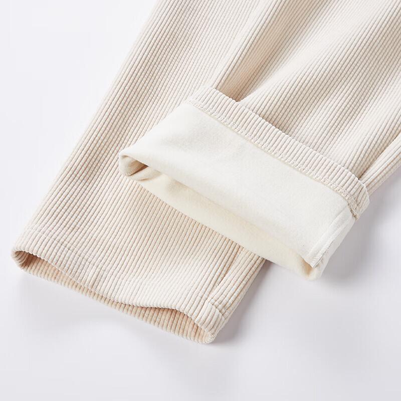 Xiangying Women's 2025 Winter Straight Wide-Leg Casual Pants