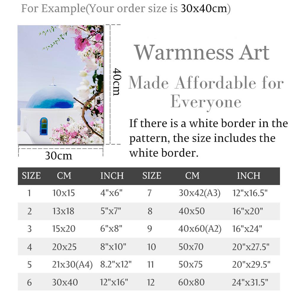 Greece Santorini Print Amalfi Coast Poster Landscape Wall Art Canvas Painting Summer Beach Mykonos Coast Wall Picture Home Decor