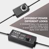 3V - 12V 24V 36V 2A 3A 5A Universal Adjustable AC Adapter High Voltage Transformer with DC Female Alligator Clip for Car Motor