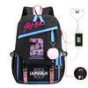 Animation Peripheral Printing Korean Version Style Children'S Backpack College Style Junior High School Student Leisure Schoolbag
