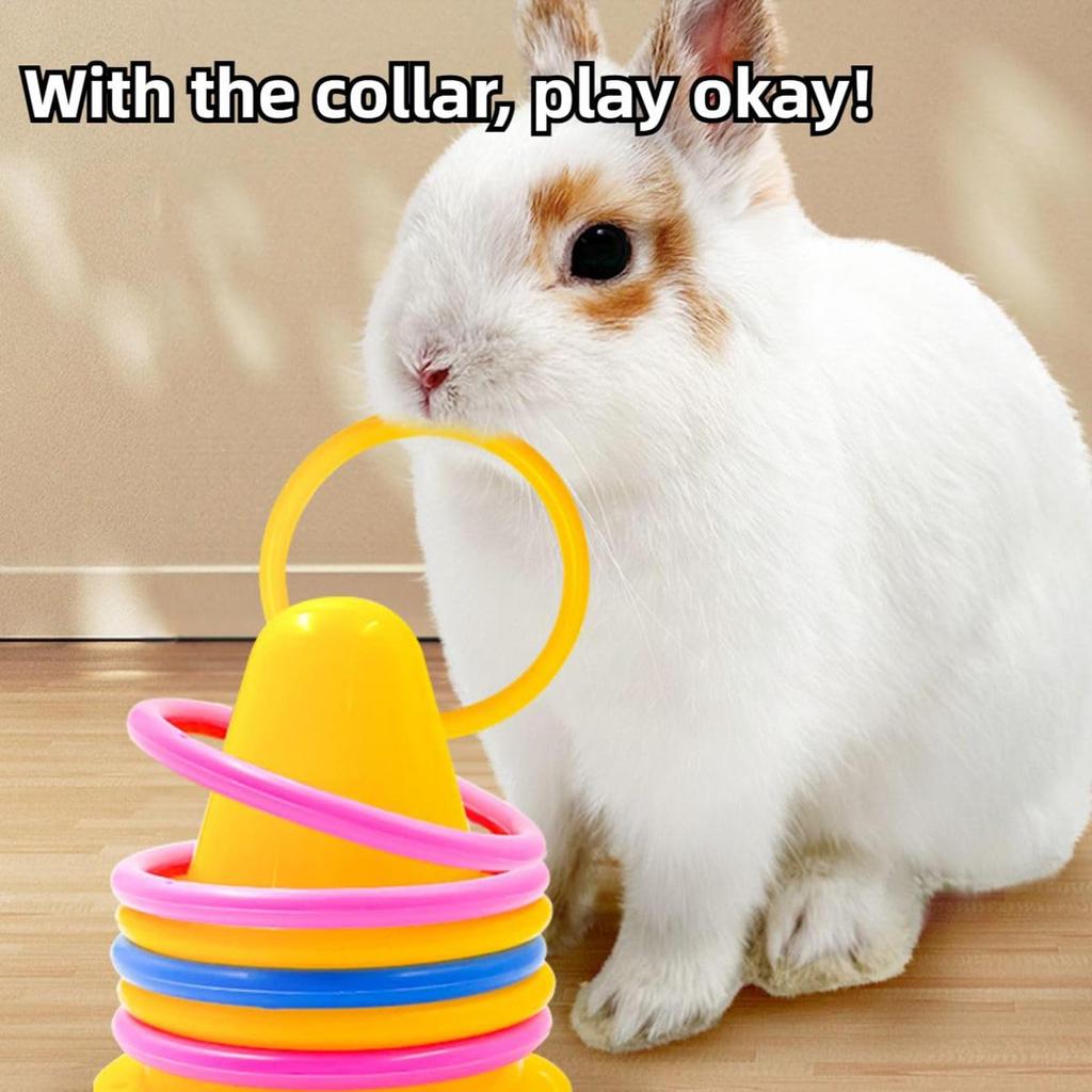 bunny Ferrule Toy Interactive Training Chew Toy Random Ice Cream Cone Shaped Pet bunny Ferrule Toy To Relieve Boredom Toys